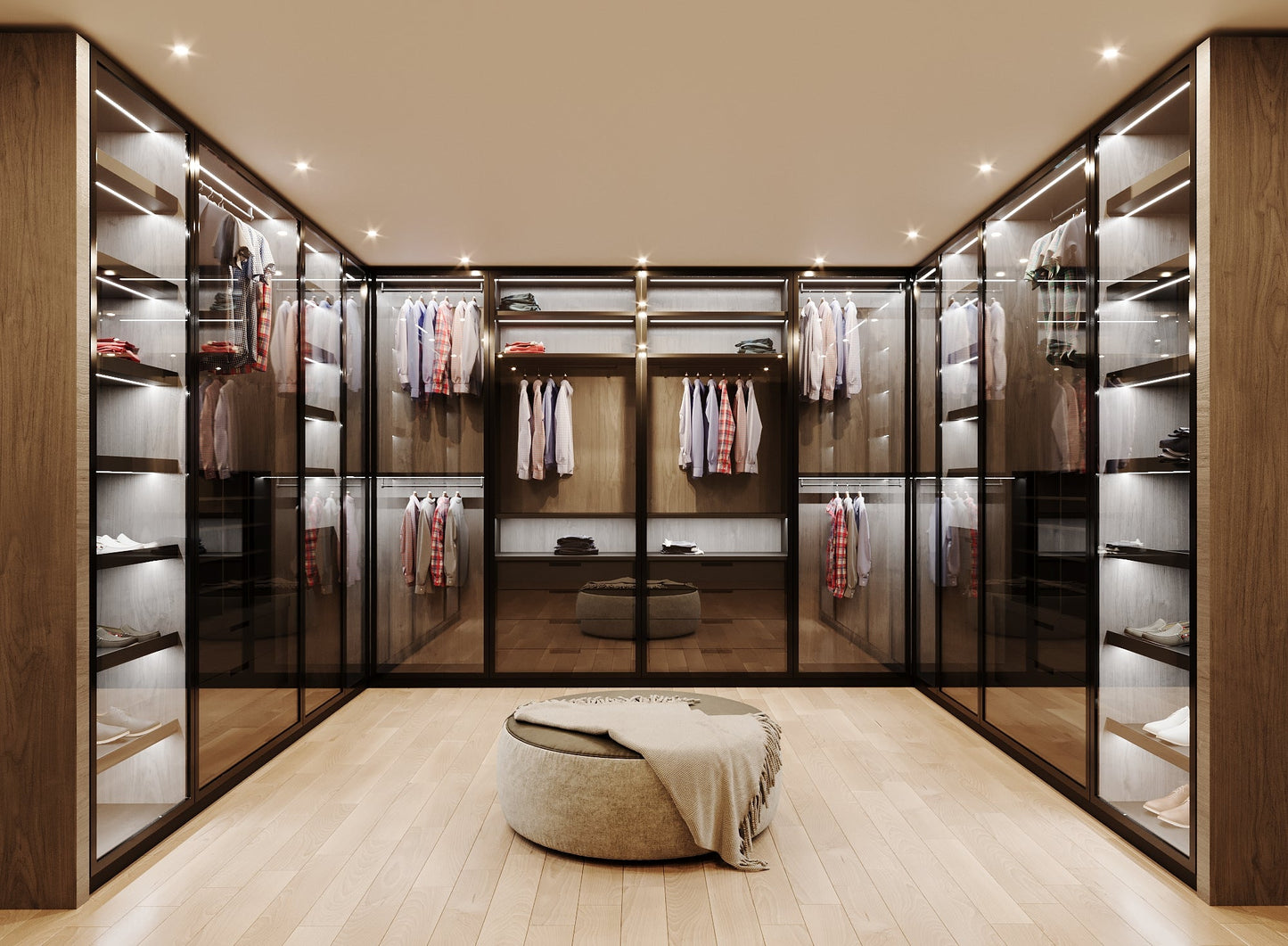 Elegant Glow Closet