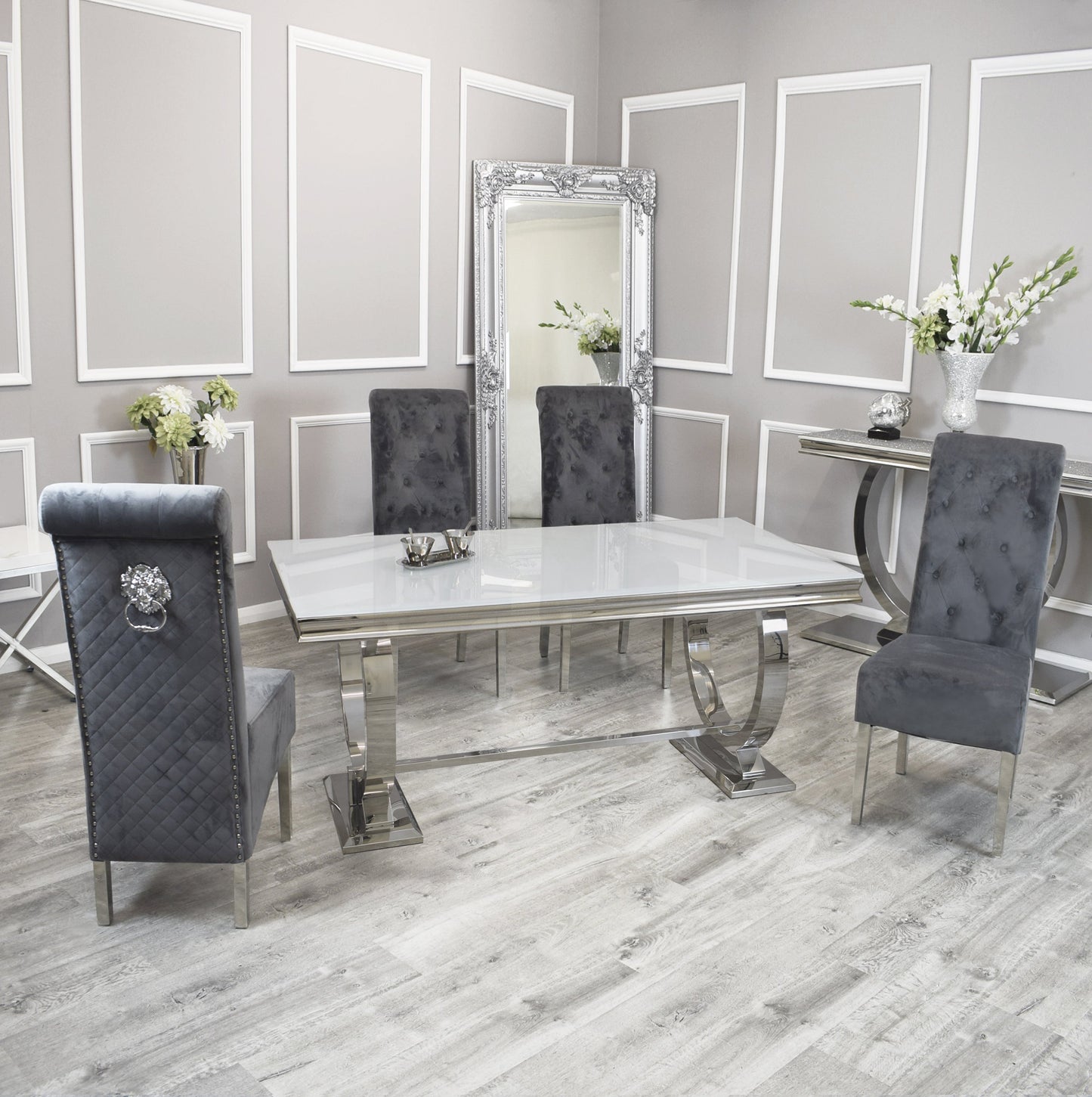 Arial 1.8m Dining Table Set