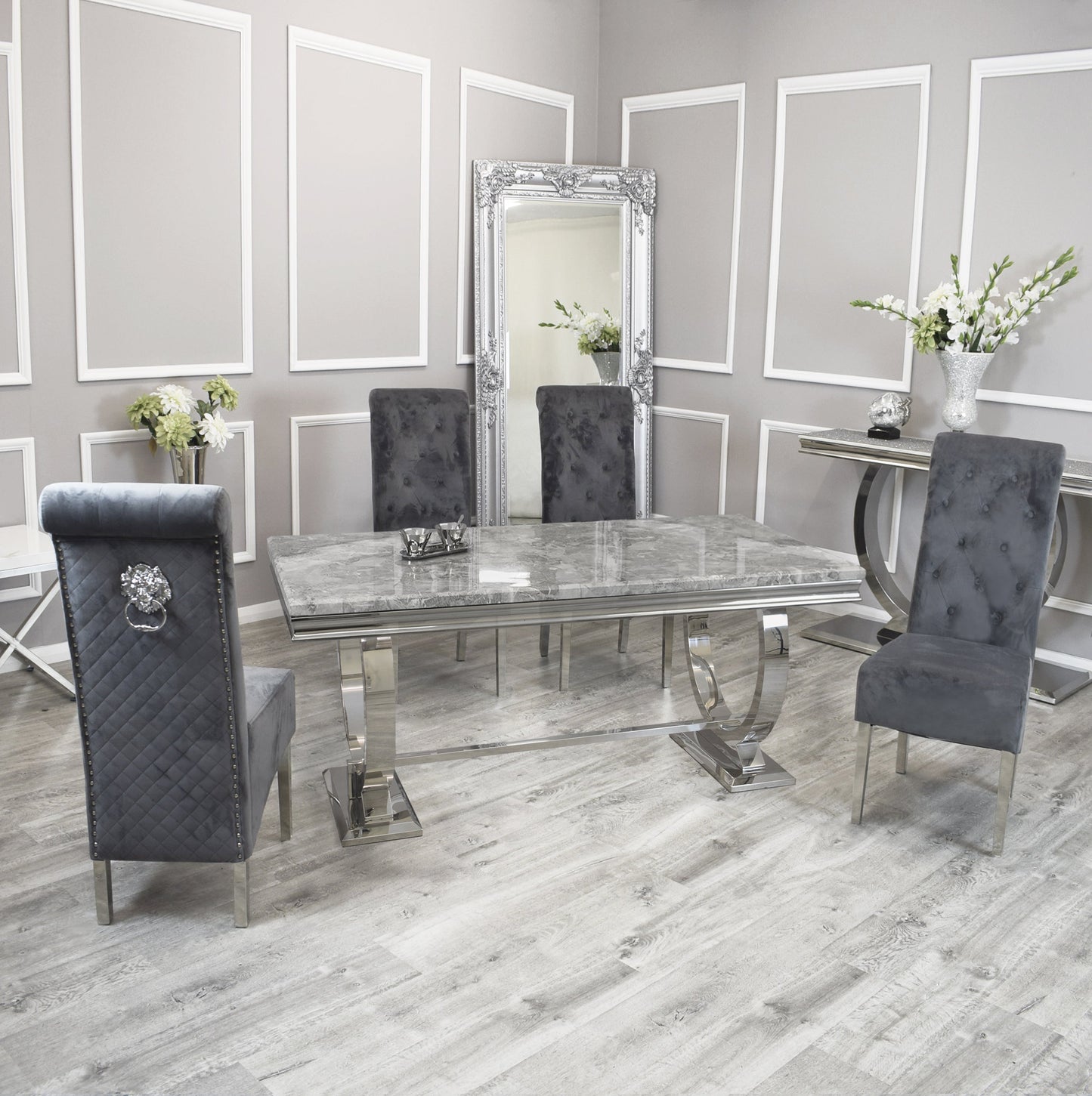 Arial 1.8m Dining Table Set