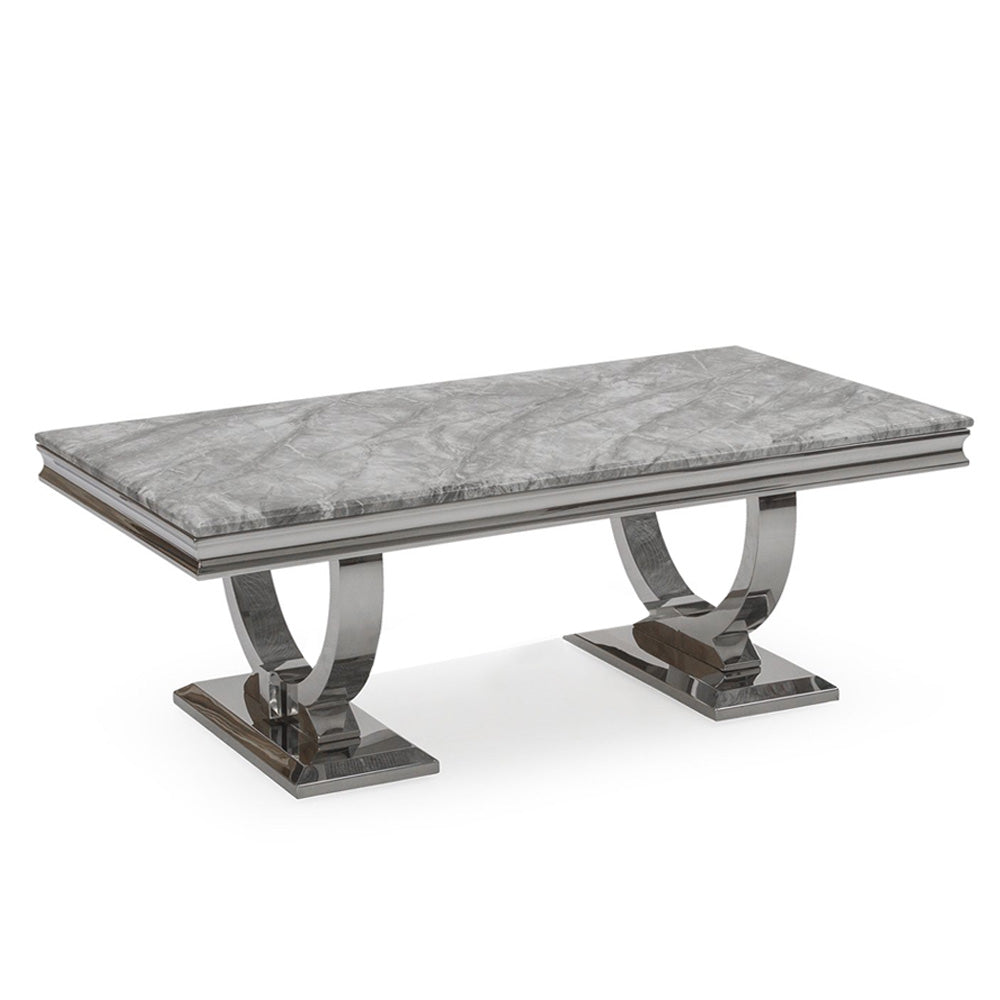 Dark marble grande coffee table