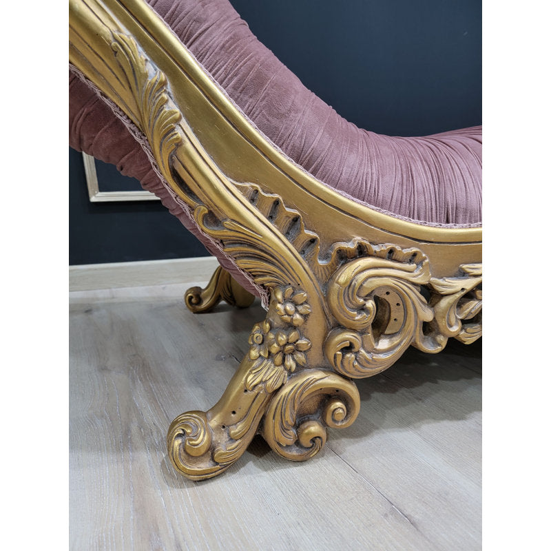 Deddo 88'' Velvet Sofa & Chaise