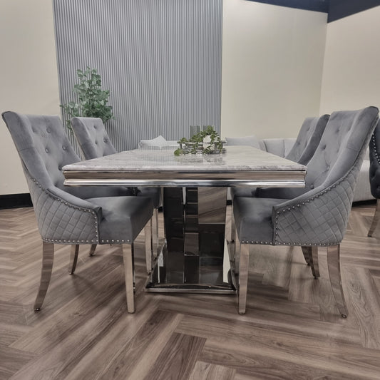 Bentley Silver Dining Chair