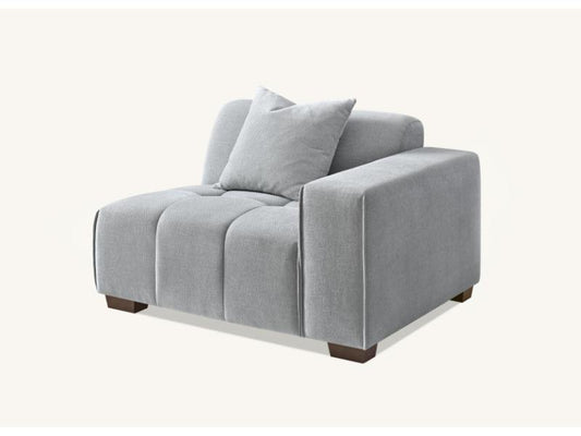 Leonard in Cloudy Grey Boucle