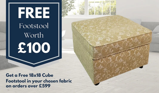 Carlton Handmade Tiffany Range Tweed Fabric Buttoned Back Sofas For Seniors