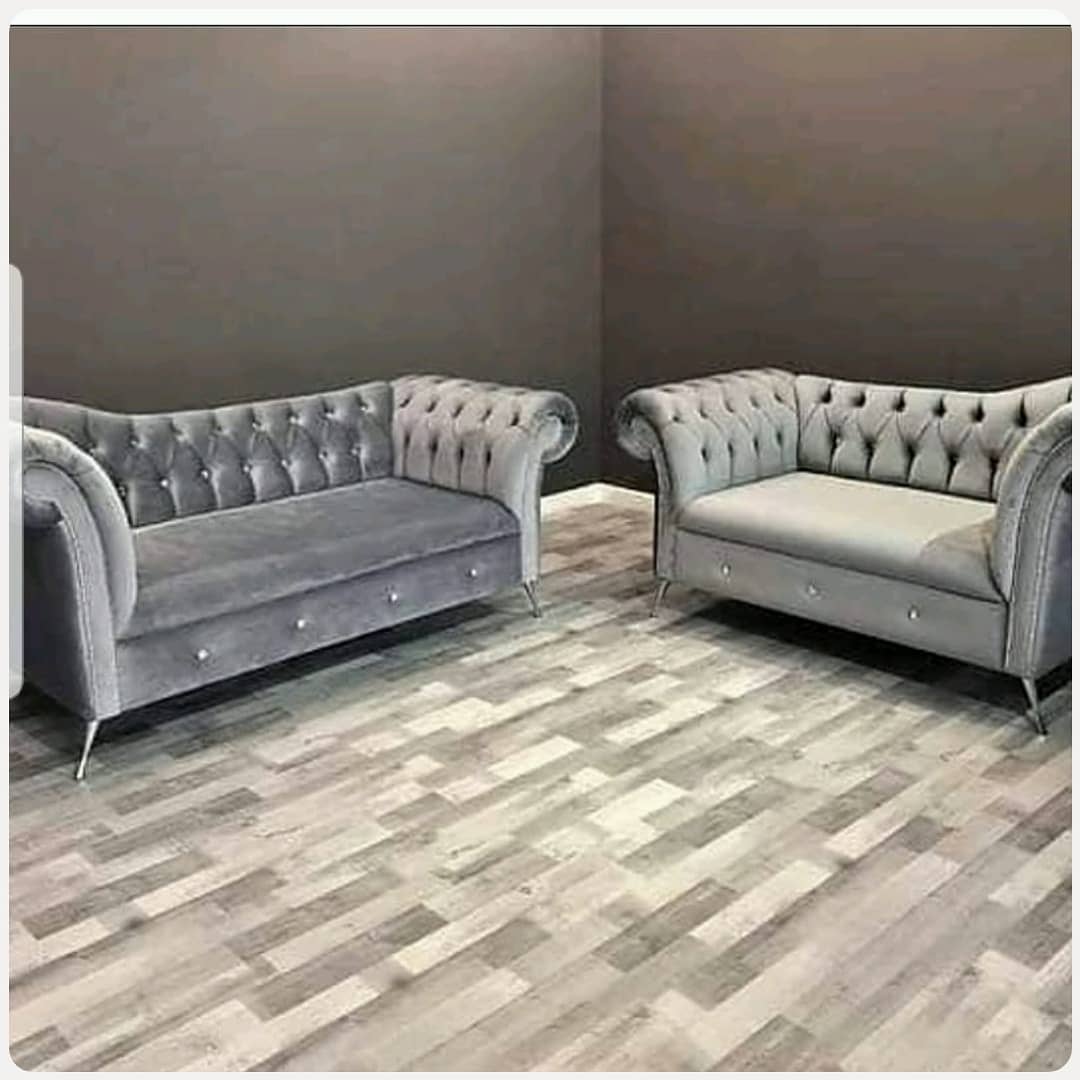 Lulu chesterfield sofa set 3 plus 2 seater