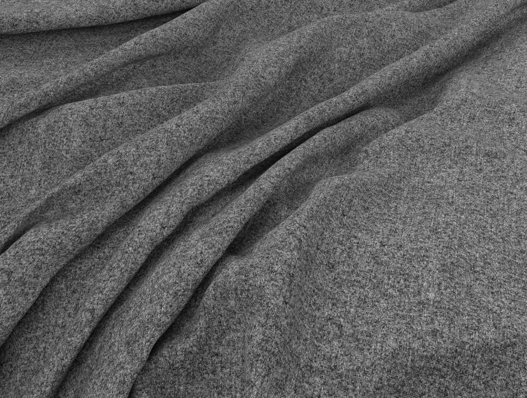 Napoli Arran Pebble Upholstered Ottoman Bed Frame Only