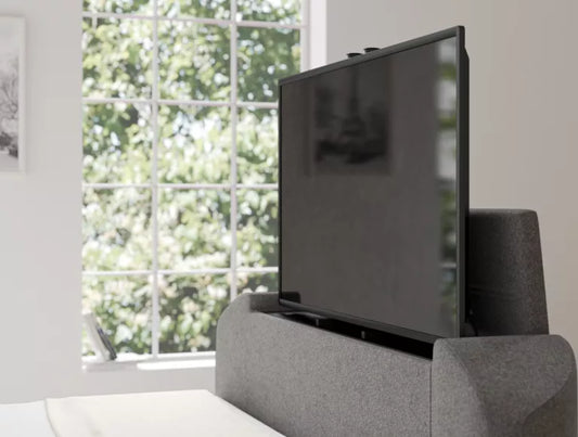 Berkley Upholstered Ottoman TV Bed - Bed Frame Only