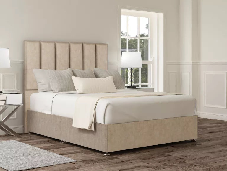 Empire Upholstered Headboard and Divan Base