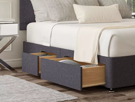 Henley Upholstered Headboard and Divan Base