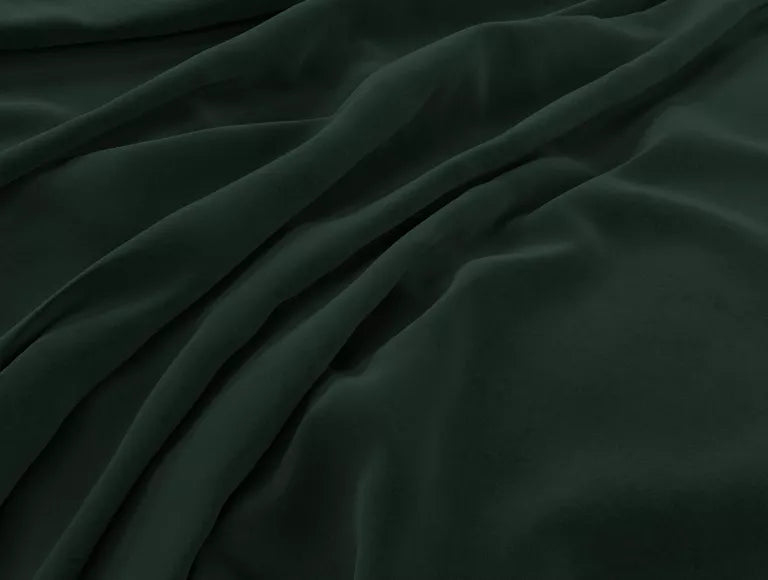 Napoli Hugo Bottle Green Upholstered Ottoman Bed Frame Only