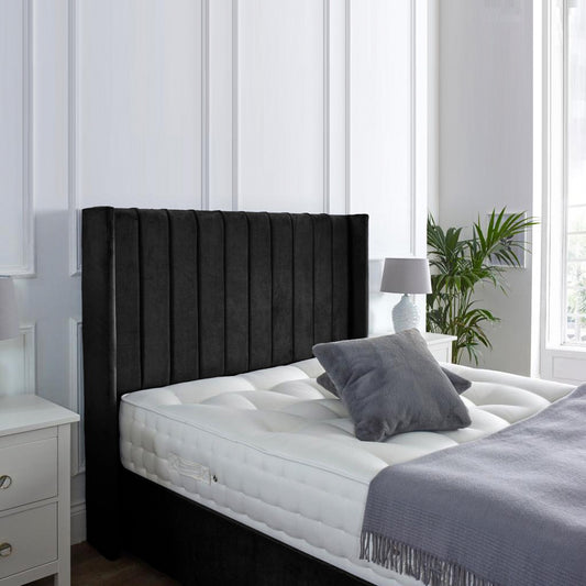 Elisa Upholstered Bed Frame - Optional Mattress