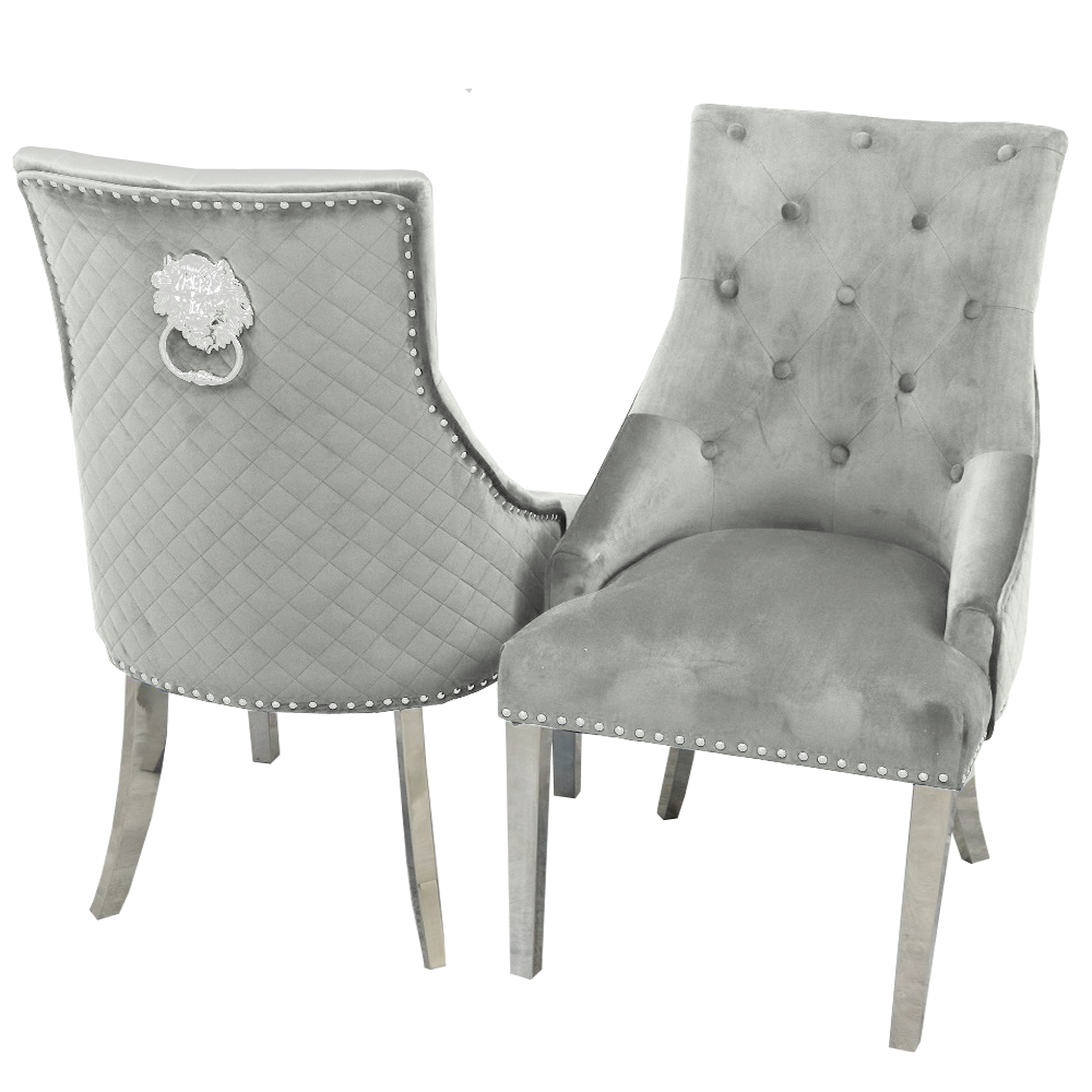 Bentley Silver Dining Chair