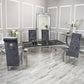 Arial 1.8m Dining Table Set