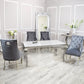 Louis Dinning Table Set with Bentley Chairs