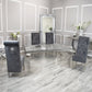 Arial 1.8m Dining Table Set
