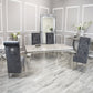 Arial 1.8m Dining Table Set