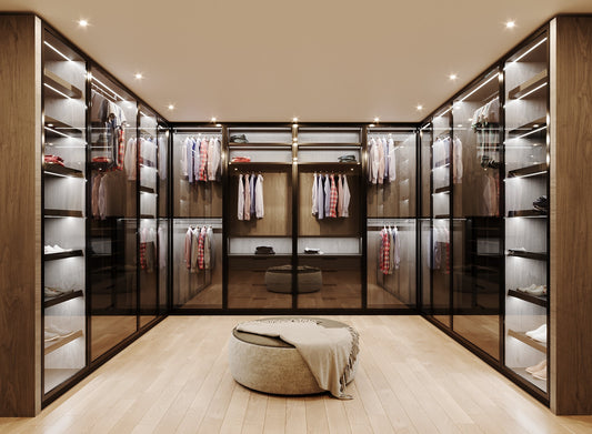 Elegant Glow Closet