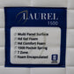 Laurel 3D Comfort luxury temperature regulated spinal support mattress
