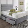 Dublin Headboard Divan Set - Choice of Mattress & Optional Storage