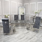 Arial 1.8m Dining Table Set