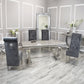 Arial 1.8m Dining Table Set