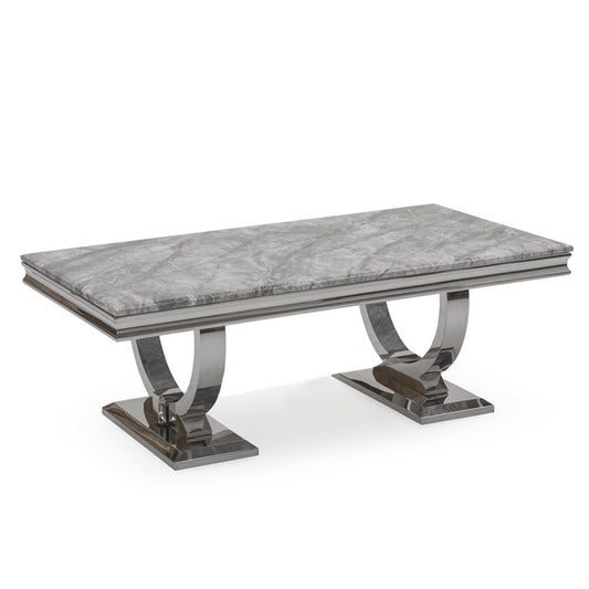 Dark marble grande coffee table