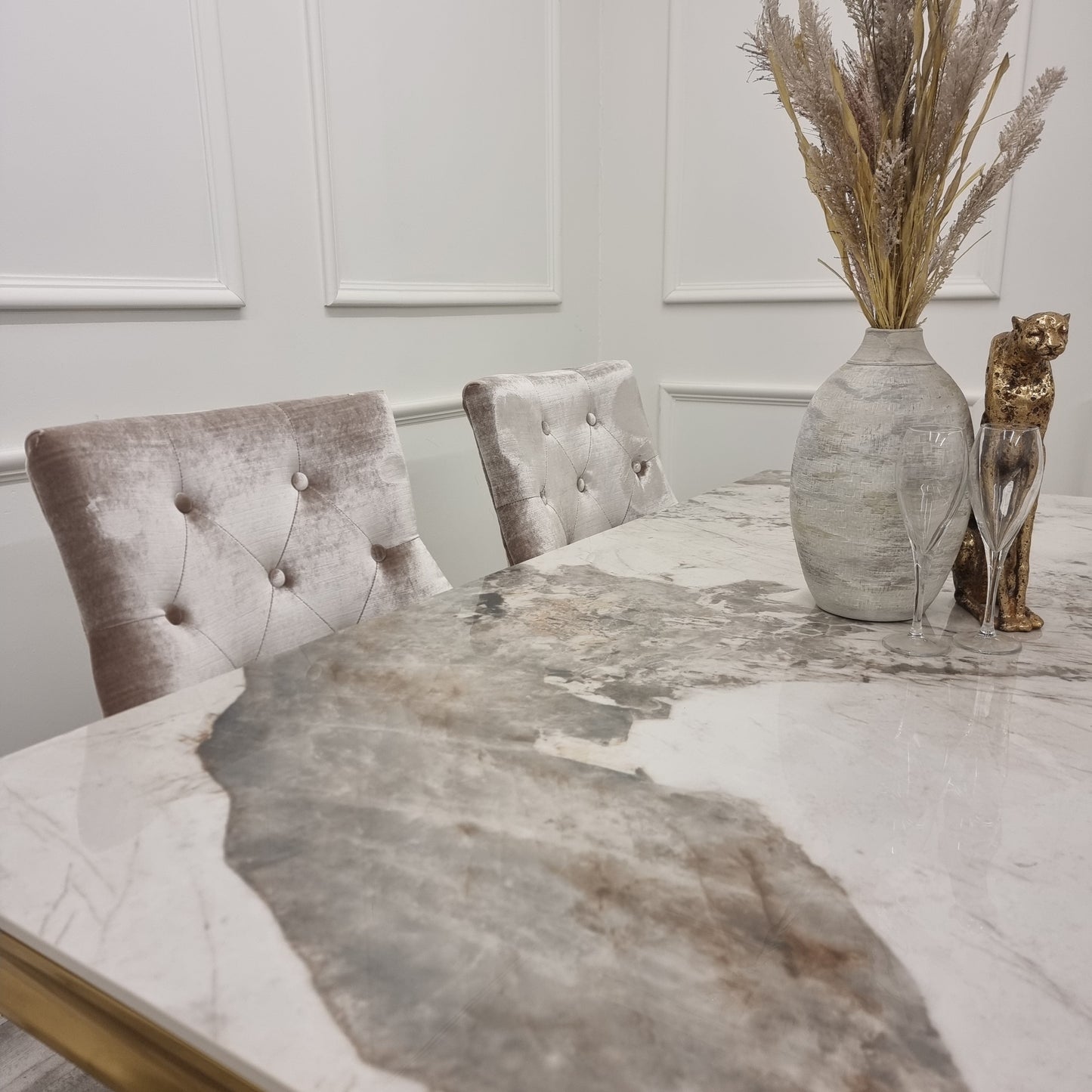 Bentley Silver Dining Chair