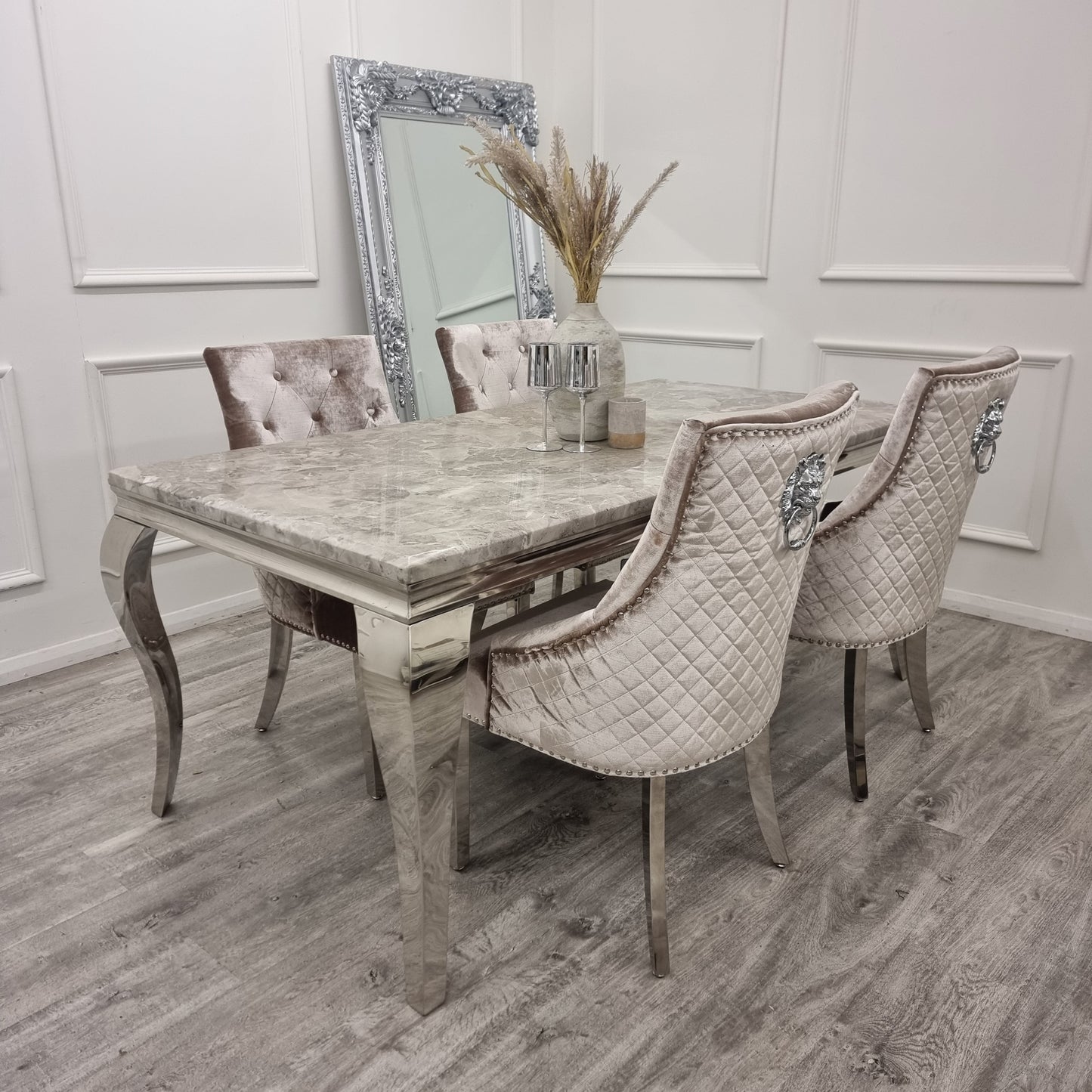 Bentley Silver Dining Chair