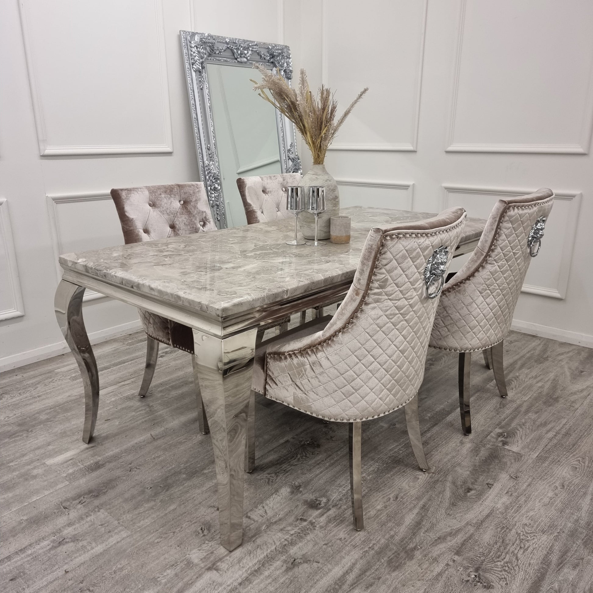 Bentley Silver Dining Chair