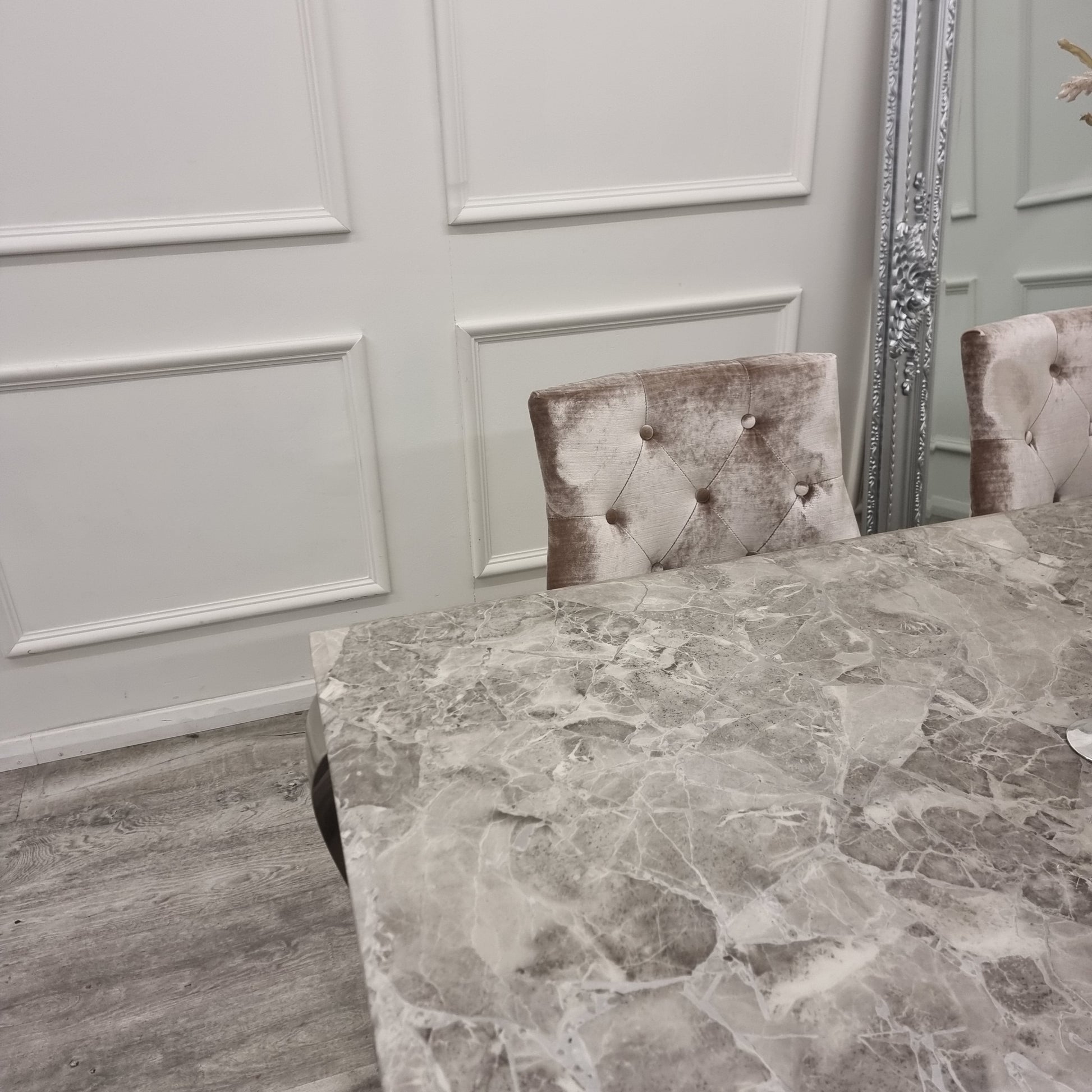 Bentley Silver Dining Chair