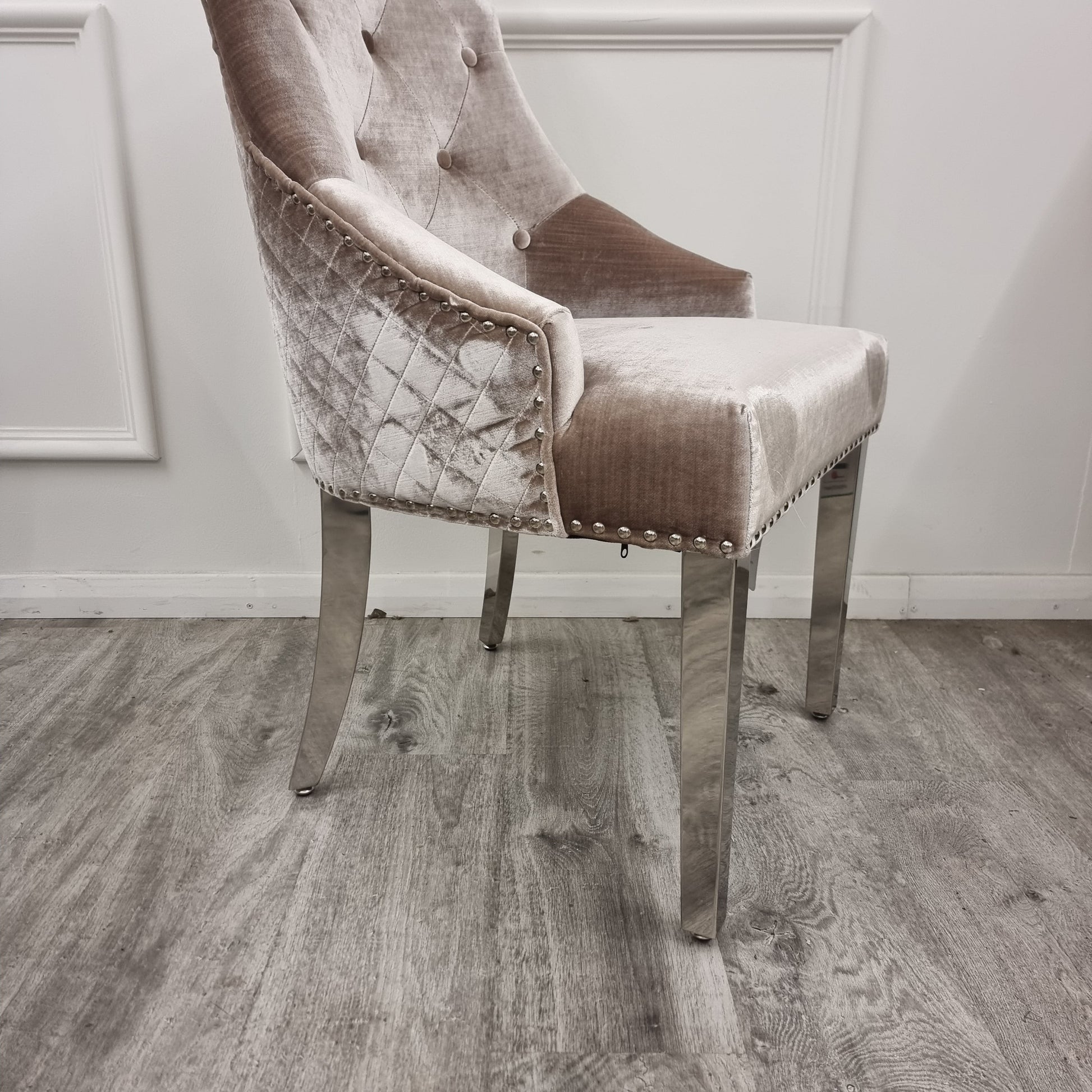 Bentley Silver Dining Chair