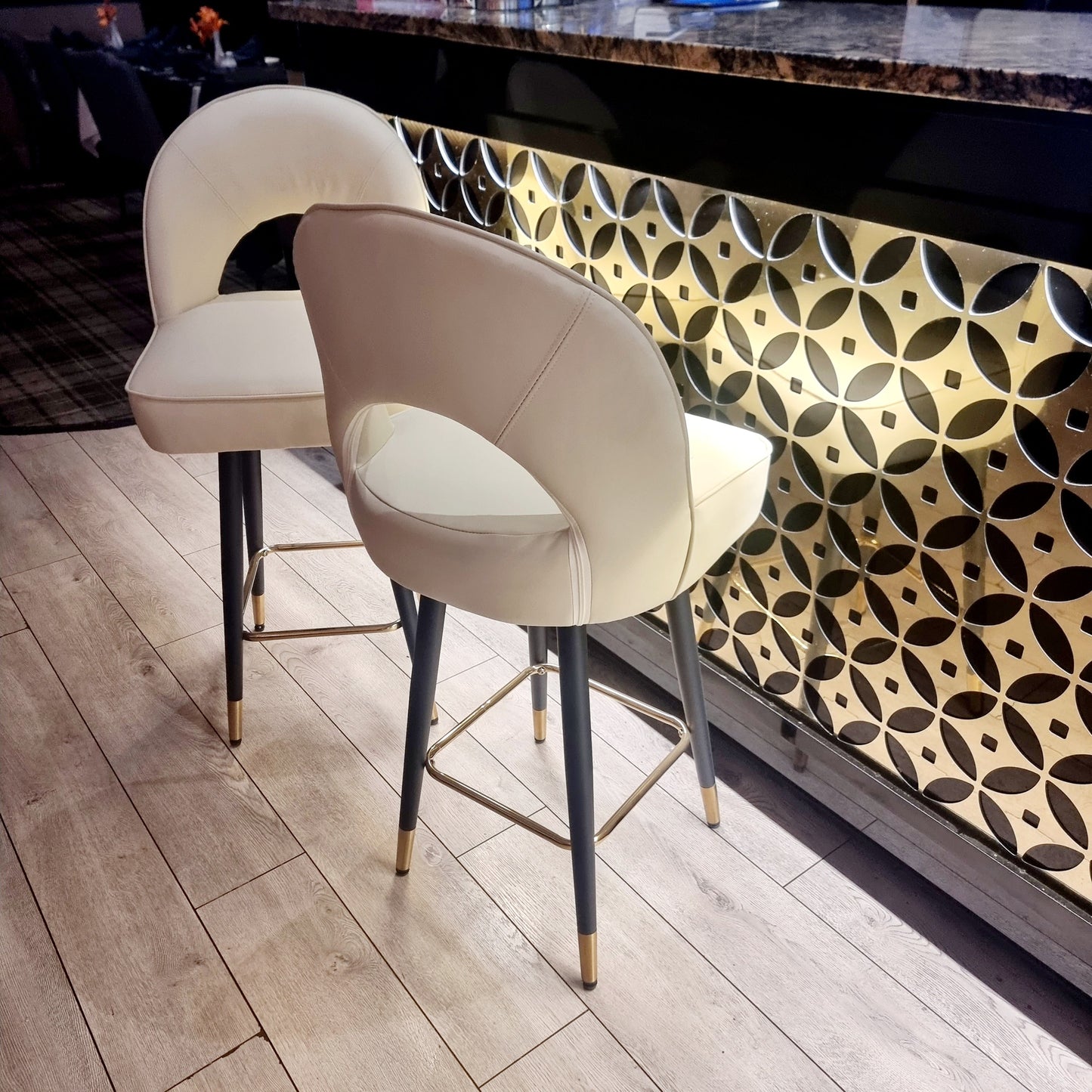 ASTRA LEATHER BAR STOOL