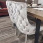Kensington dining chair with deep button back