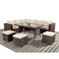 Eden Corner Garden Dining Set