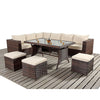 Eden Corner Garden Dining Set