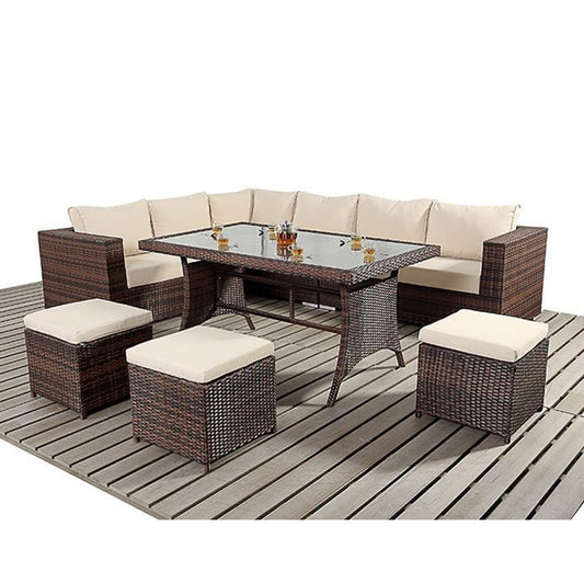 Eden Corner Garden Dining Set