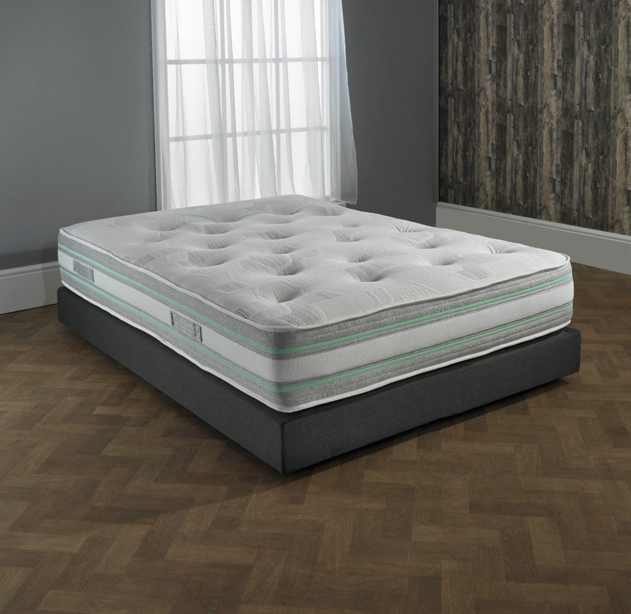 Premium Hybrid EcoLatex Individual Encapsulated Pocket Spring Mattress
