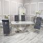 Arial 1.8m Dining Table Set