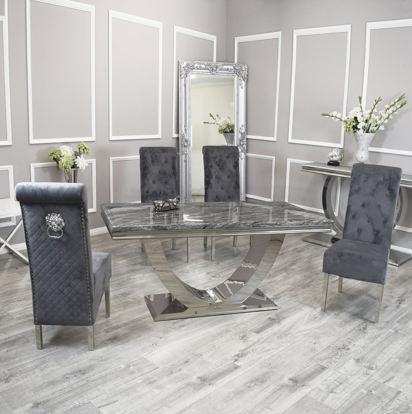 Arial 1.8m Dining Table Set