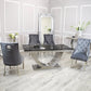 Louis Dinning Table Set with Bentley Chairs
