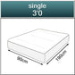 Pocket 3000 Spring Quilted Memory Foam Mattress