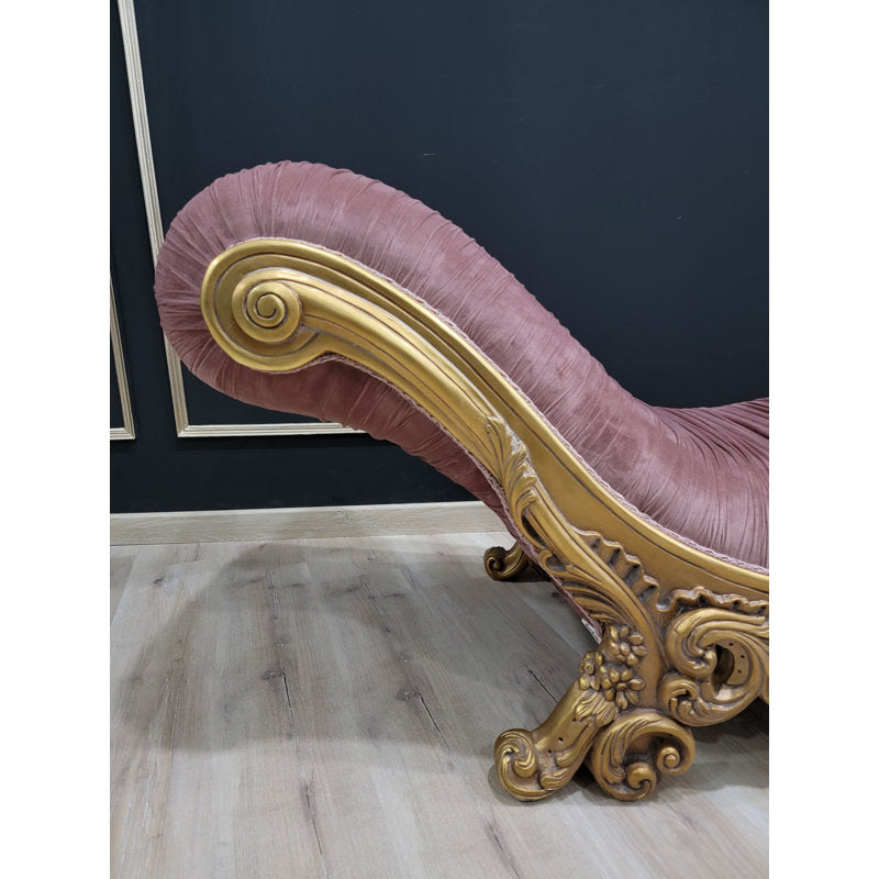 Deddo 88'' Velvet Sofa & Chaise