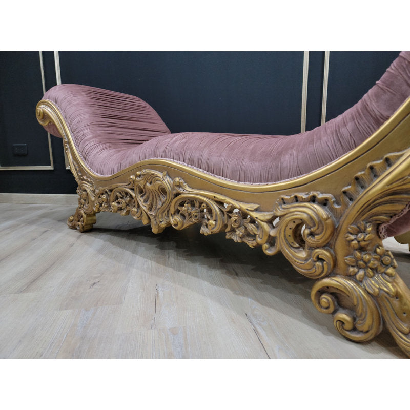 Deddo 88'' Velvet Sofa & Chaise
