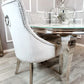 Louis 1.3m Round Dinning Table Set