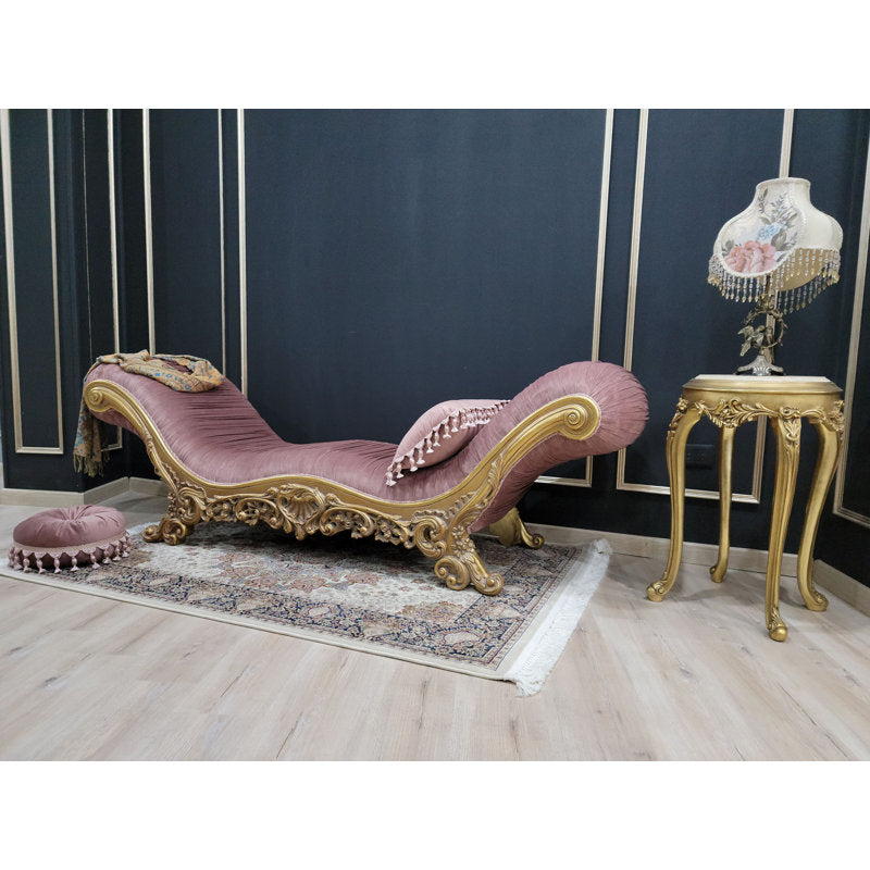 Deddo 88'' Velvet Sofa & Chaise