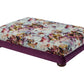 Alicante Purple Fabric High Sofa For Elderly Handmde Monaco Amethyst Set With Wooden Legs