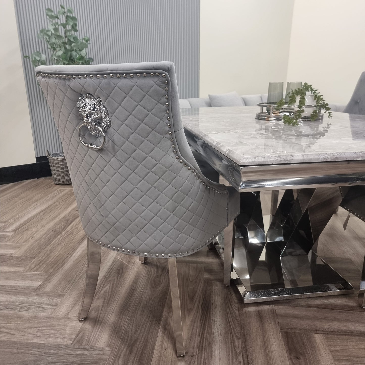 Bentley Silver Dining Chair