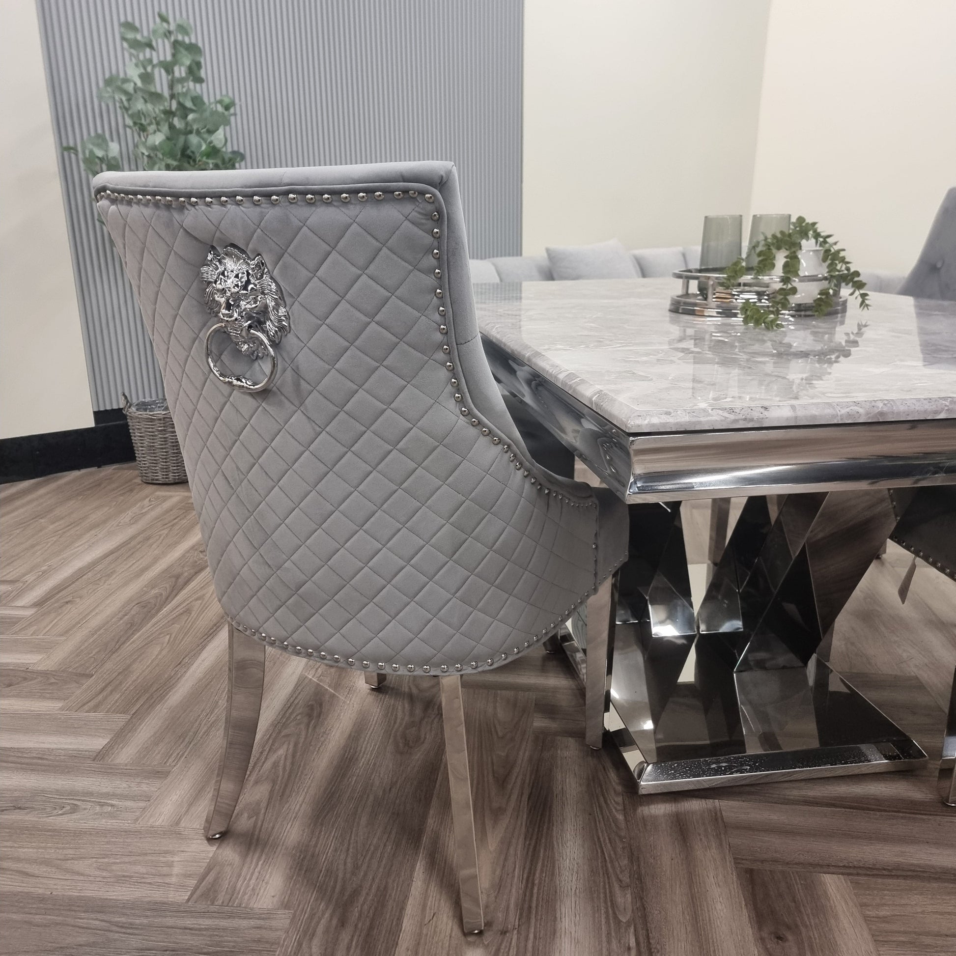 Bentley Silver Dining Chair