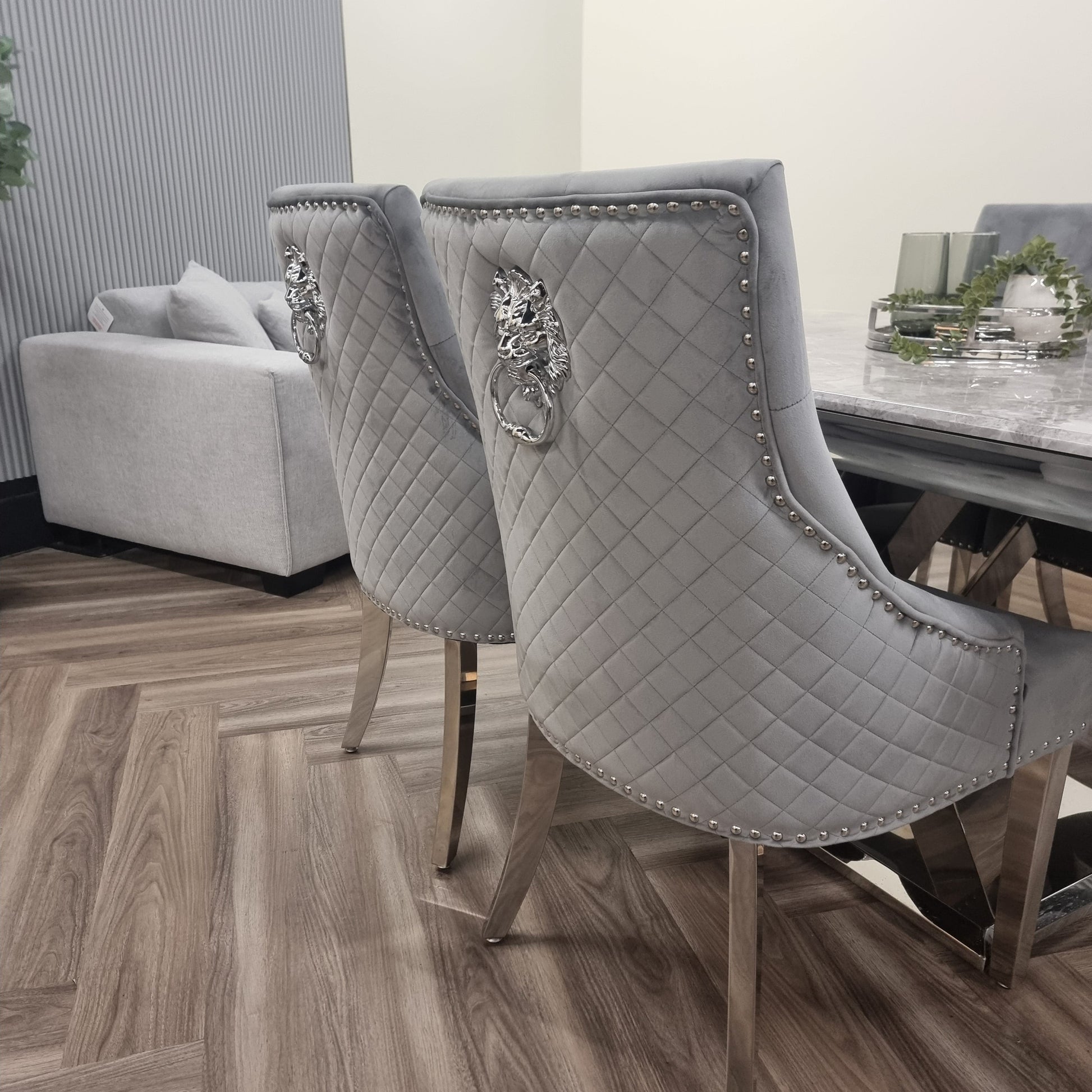 Bentley Silver Dining Chair