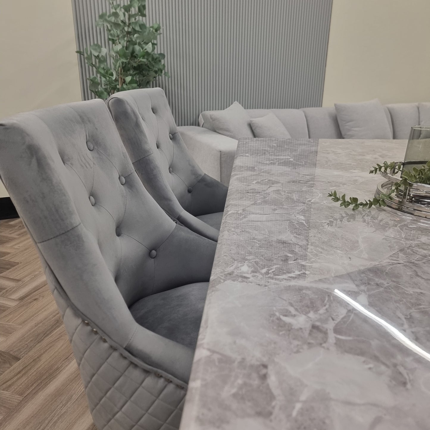 Bentley Silver Dining Chair